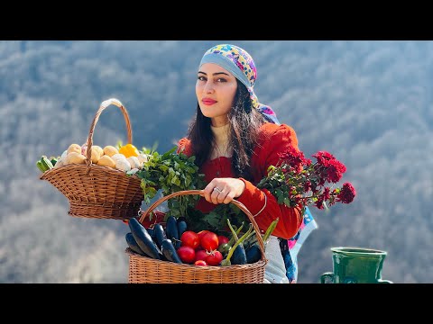 Видео: Приготовьте турецкие баклажаны по-особому в деревне! | Сельская жизнь в Иране.