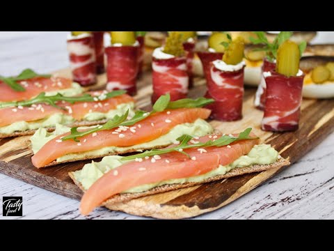 Видео: ТРИ ЛУЧШИЕ ИДЕИ ЗАКУСОК на Новый Год 🎄