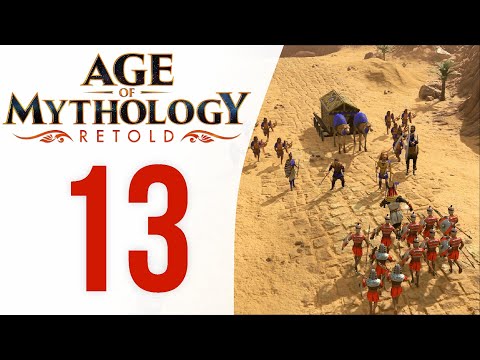 Видео: Ожесточённая борьба ⚡ Прохождение Age of Mythology: Retold #13 [Падение трезубца]