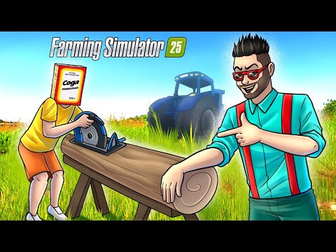 Видео: ОТКРЫЛИ ПРОИЗВОДСТВО ДОСОК И ТЕПЕРЬ ТОЧНО ПОСТРОИМ ХРАМ В FARMING SIMULATOR 25