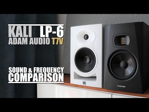 Видео: Kali LP-6 против Adam Audio T7V || Сравнение звука и частотных характеристик