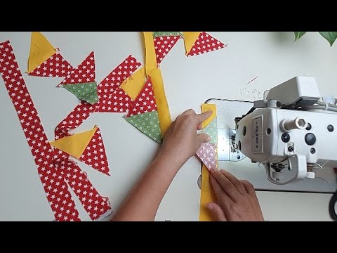 Видео: Только тканевые квадраты 😍 Простой и быстрый пэчворк для шитья |🧚‍♀️ Идея шитья пэчворка