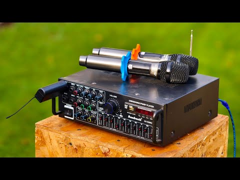 Видео: G-MARK X220U Беспроводной УВЧ-микрофон