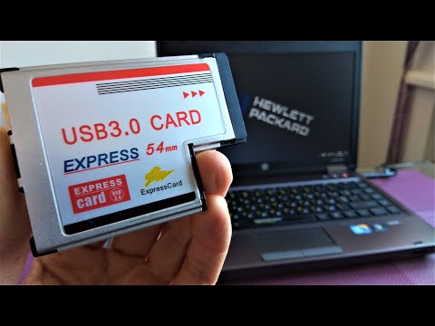 Видео: Express Сard 54 usb 3.0 обзор тест апгрейд старого ноутбука