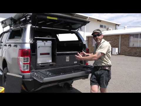 Видео: ДЕМОНСТРАЦИЯ ВЫДВИЖНЫХ ЯЩИКОВ DRIFTA DUAL CAB