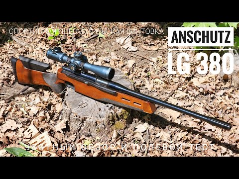 Видео: Пневматическая винтовка Anschutz LG380. Немецкое качество. Обзор, тест, мнение.