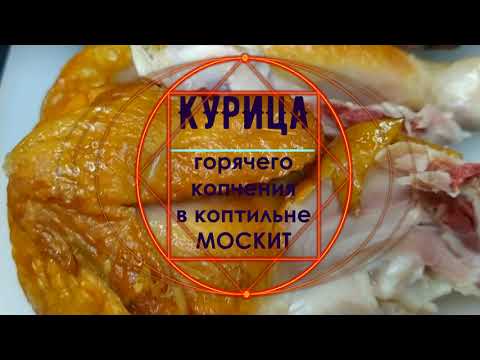 Видео: КУРИЦА горячего копчения в коптильне уэк москит