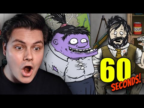 Видео: Я ОБЯЗАТЕЛЬНО ВЫЖИВУ! - EgorFromGor Проходит 60 Seconds!