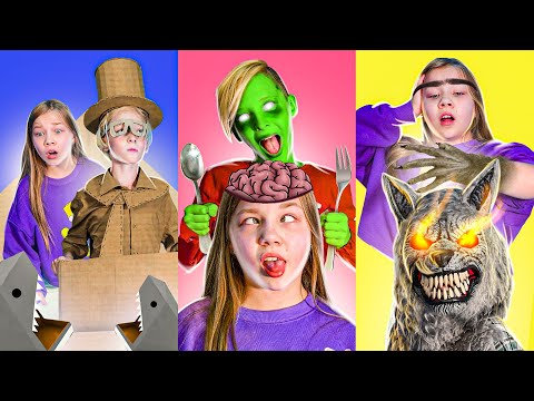 Видео: МОЙ ПАРЕНЬ БУМАГА, ЗОМБИ и ОБОРОТЕНЬ! КОГО ВЫБРАТЬ?