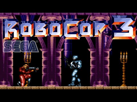 Видео: RoboCop 3 (16 Bit Sega Genesis) - Прохождение игры Робокоп 3 на Сеге
