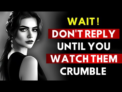 Видео: Не отвечайте — пусть молчание заставит их пожалеть об этом | Stoic Power Within