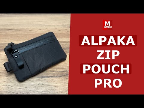 Видео: Alpaka Zip Pouch Pro Кошелек для EDC