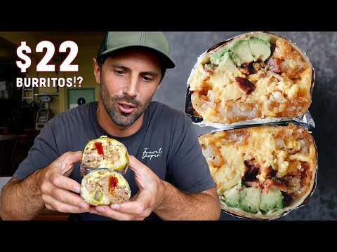 Видео: Могут ли лучшие буррито на завтрак в Лос-Анджелесе конкурировать с Сан-Диего? 🌯