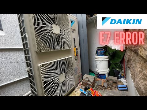 Видео: Устранение ошибки Daikin E7 (EP 2)