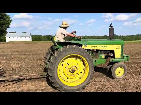 Видео: Тракторы John Deere 730, Oliver 70, Oliver Super 77 и Oliver 1800