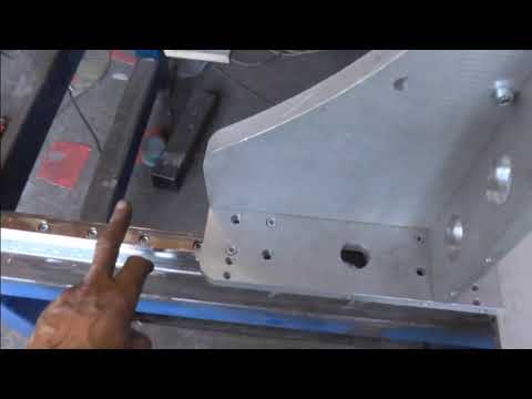 Видео: Станок 2500х1500х250 мм на рейках