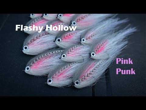 Видео: Tying the Flashy Hollow — розовый панк для щуки, судака, окуня