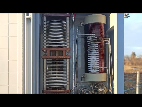 Видео: Дистанционное согласование двух диапазонной  антенны inverted L