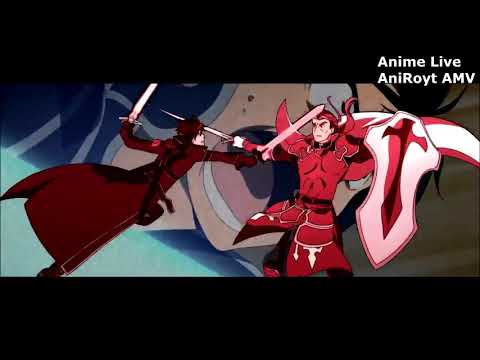 Видео: [AMV коллаб AniRoyt AMV] Русский Аниме реп Мастера меча онлайн / SAO