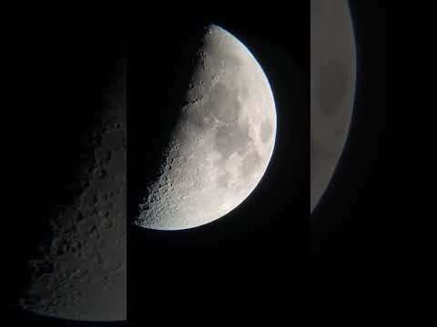 Видео: Луна в прямом эфире!