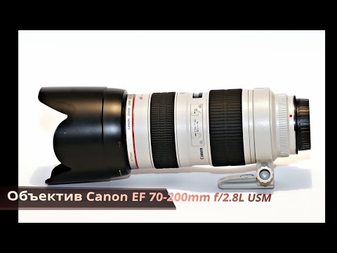 Видео: Объектив Canon EF 70 200mm f2 8L USM