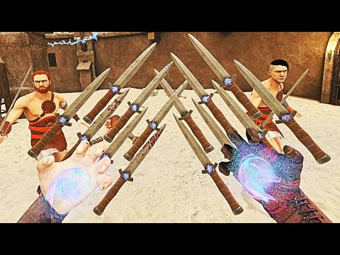 Видео: Магия кинжалов - Blade and Sorcery
