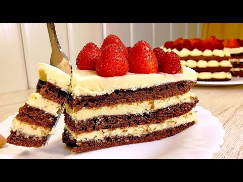 Видео: ЧУДО - ТОРТ на СКОВОРОДЕ!  Настоящий ВОСТОРГ и НЕЖНОСТЬ