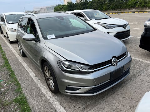 Видео: Volkswagen Golf Variant с аукциона Японии