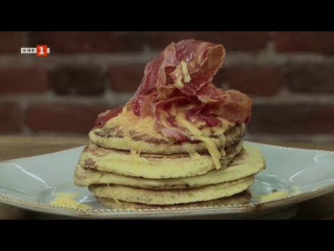 Видео: Пълнен лук с кайма и царевични палачинки с бекон, „Бързо, лесно, вкусно“ - 07.03.2024