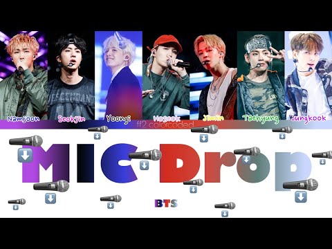 Видео: BTS (방탄소년단) - MIC DROP (ColorCoded Lyrics|ПЕРЕВОД НА РУССКИЙ|КИРИЛЛИЗАЦИЯ) FF2COLORCODED