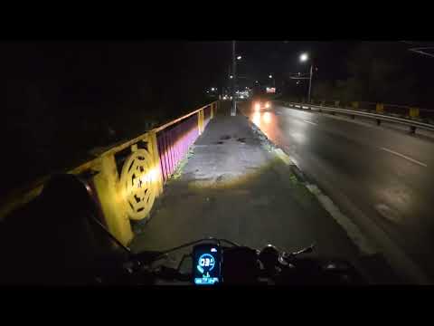 Видео: Ночная дорога домой. #djiosmoaction5pro #supernight