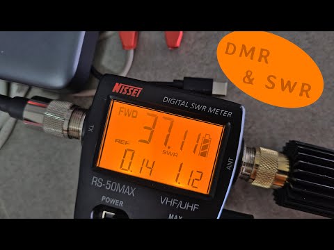 Видео: Прибор для измерения мощности DMR радиостанций и КСВ антенны. Nissei RS-50 Max