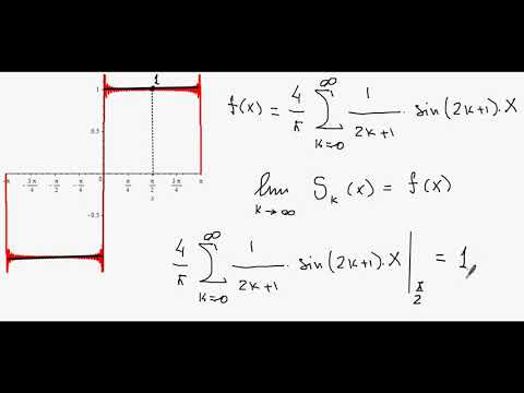 Видео: 2549. Разложение в ряд Фурье нечётной функции