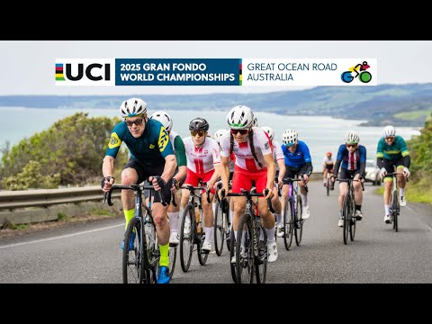 Видео: Чемпионат мира UCI Gran Fondo 2025 года | Основные моменты