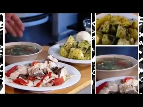 Видео: Донская УХА из РЕЧНОЙ рыбы. Отварная картошка. Мужская еда с Андреем Бугайским. Выпуск №44