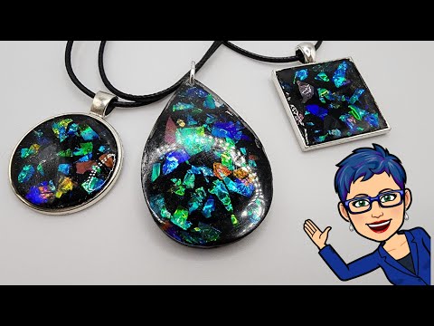 Видео: Посмотрите, что я сделал с помощью УФ-смолы, майларовых хлопьев и маркера Sharpie. Потрясающий ре...