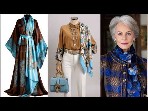 Видео: Шикарные цветовые сочетания, которые так нравятся элегантным женщинам старше 60 лет этой осенью/з...