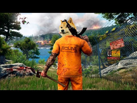 Видео: Сбежавший подопытный | Выживание в SCUM - ДЕНЬ 1