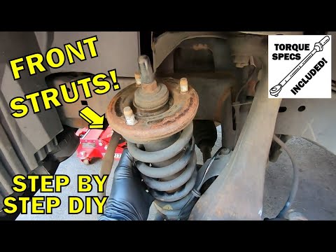 Видео: Замена передней стойки Nissan Pathfinder 2005-2012