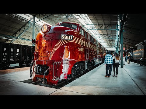 Видео: Железнодорожный музей Пенсильвании (часть 1)