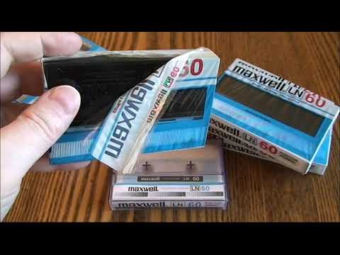Видео: кассета maxell LN vs maxell LN fake