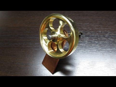 Видео: Маховик Стирлинга