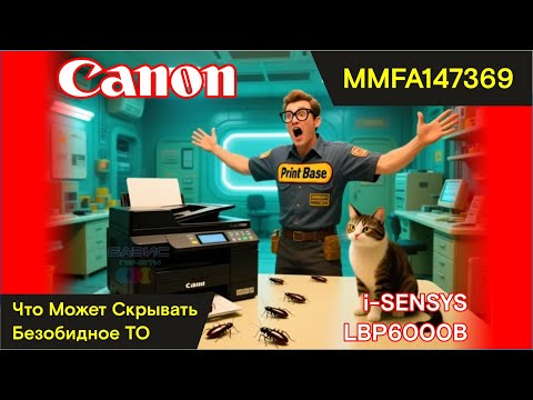 Видео: Canon LBP6000B - MMFA147369 / Что Может Скрывать Безобидное ТО