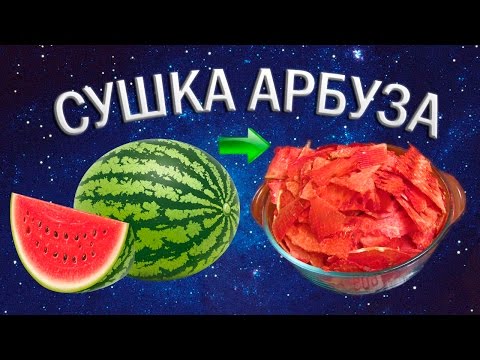 Видео: Сушка арбуза | Арбузные чипсы