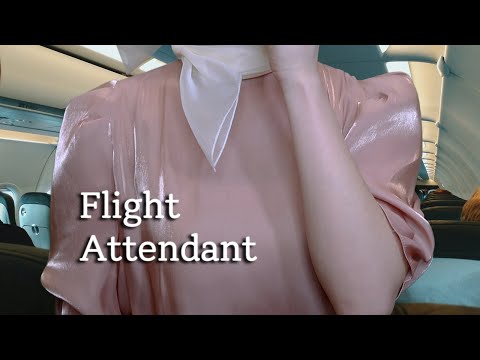 Видео: ASMR Flight Attendant Roleplay✈️ (Белый шум в полете)