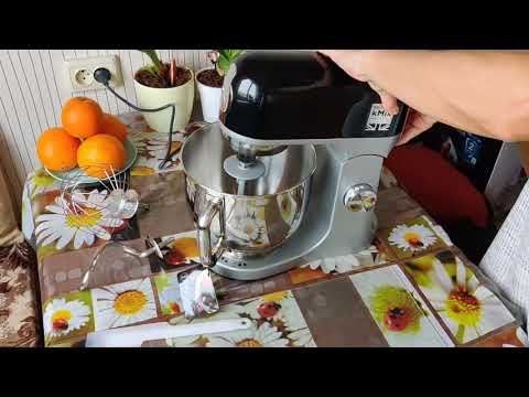 Видео: Тестомес KENWOOD KMX750BK