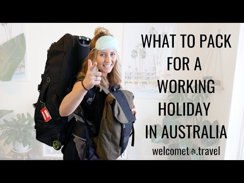 Видео: Что взять с собой для получения австралийской рабочей визы в 2023 году