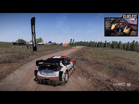 Видео: WRC 10 — концепт ралли Toyota Team GR Yaris | этап ралли COPEC в Чили
