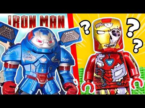 Видео: Распаковка ВСЕХ минифигурок LEGO IRON MAN...