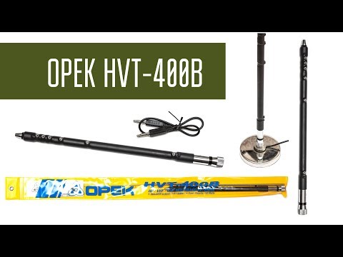 Видео: OPEK HVT-400B - Многодиапазонная автомобильная КВ + УКВ антенна. Обзор. Радиосвязь на КВ.